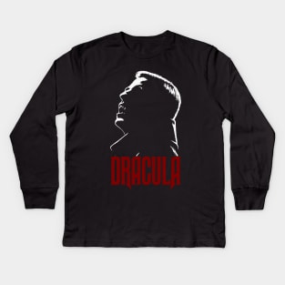 Dracula Kids Long Sleeve T-Shirt
